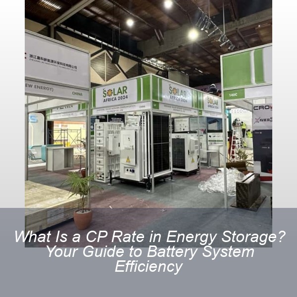 What Is a CP Rate in Energy Storage? Your Guide to Battery System Efficiency